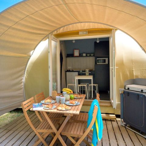 TENTE 4 personnes - Coco Sweet 2 chambres/ sans sanitaires + Terrasse couverte 2/4 pers
