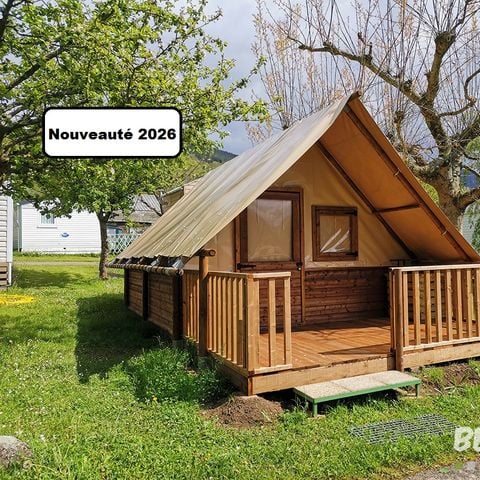 Tent 4 persons - Amazon - less than 7 nights (shared campsite sanitary facilities)