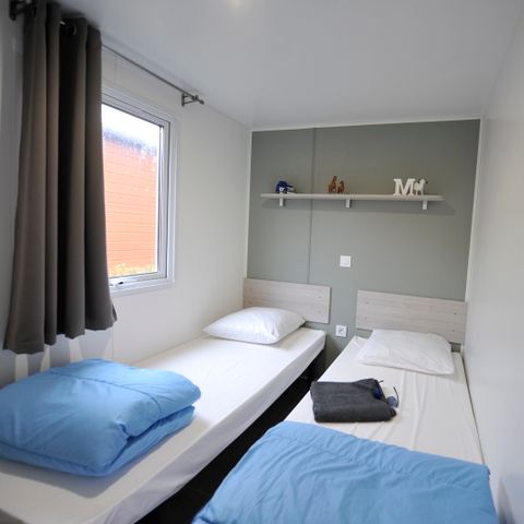 MOBILHOME 4 personas - Confort Plus 2 habitaciones - Entre 30 y 35 m² -5años