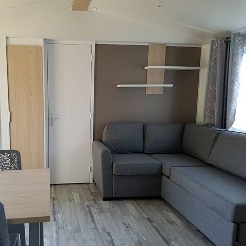MOBILHOME 6 personnes - Confort Plus 3 chambres - Entre 30 et 35 m²  -5ans