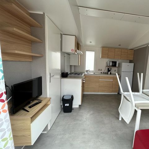 MOBILHOME 6 personnes - Mobil-home Confort 3 chambres - Entre 30 et 35 m²