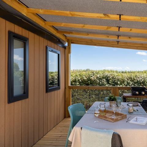 Stacaravan 6 personen - PREMIUM 3 slaapkamers