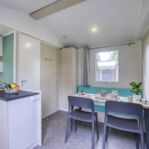 Mobilheim 4 Personen - Mobilheim Komfort 3 Zimmer 4 Personen + TV