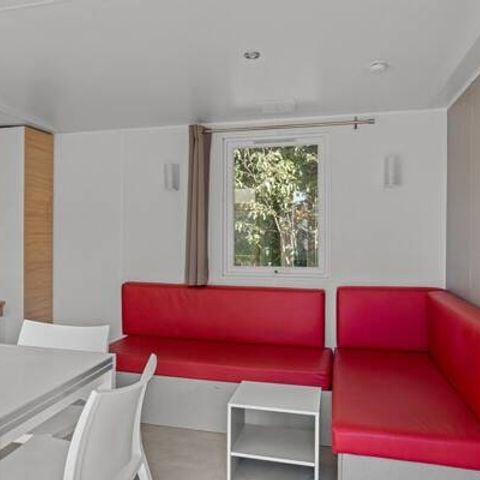 Stacaravan 8 personen - Stacaravan | Premium | 3 slaapkamers | 6/8 pers. | Verhoogd terras