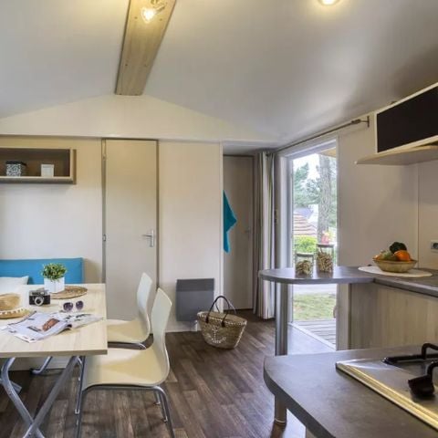 Mobilheim 6 Personen - Mobilheim Komfort 4 Zimmer 6 Personen + TV