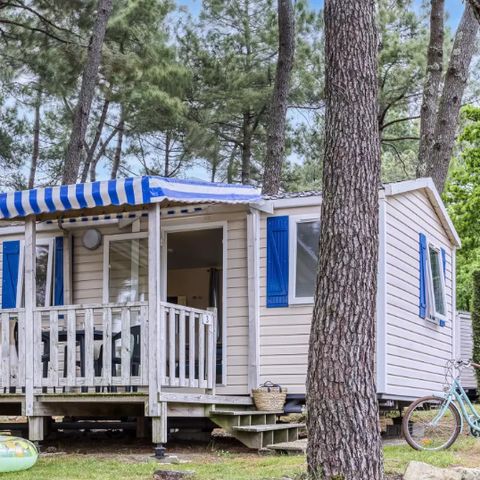 MOBILE HOME 6 people - Comfort Mobile-home 4 Rooms 6 People + TV