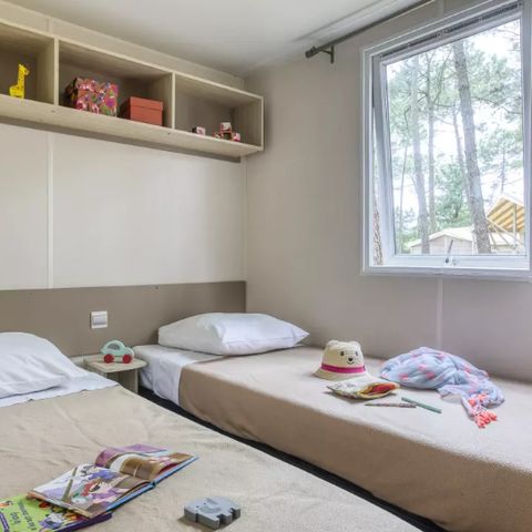 CASA MOBILE 6 persone - Casa mobile comfort 4 camere 6 persone + TV