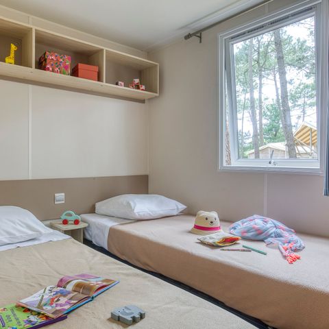 Mobile home 6 persons - Comfort mobile home - 3 bedrooms - Air-conditioned