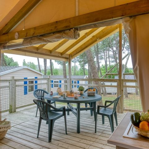 Safaritent 4 personen - INSOLITE CONFORT LODGE (zonder sanitair)