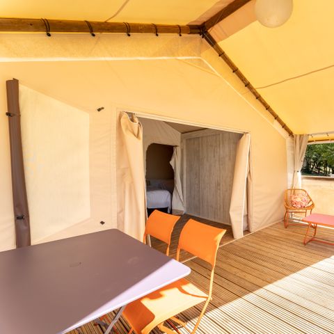 Tienda de campaña 4 personas - Cabaña Massai 25 m²