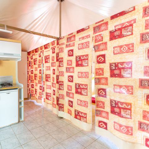 Bungalowzelt 5 personen - 25 m²