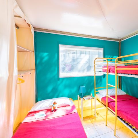 Bungalow de lona 5 personas - 25 m²