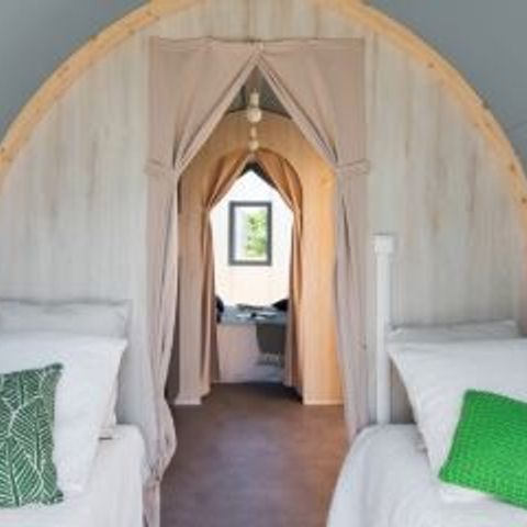 BUNGALOW DE LONA 4 personas - Coco Sweet, sin instalaciones sanitarias