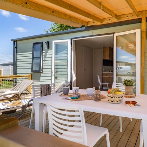 CASA MOBILE 4 persone - Cottage Privilège TV LV - 2 camere da letto - 4 posti letto