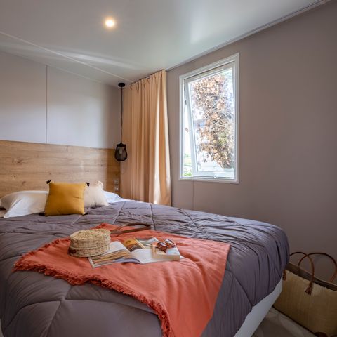 Stacaravan 4 personen - Cottage Privilège TV LV - 2 slaapkamers - 4 slaapplaatsen