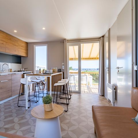 MOBILHOME 6 personas - Cottage Privilège TV LV - 3 dormitorios - 6 plazas