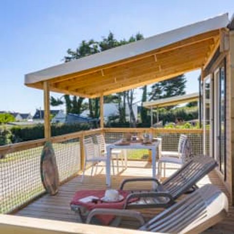 MOBILHOME 6 personas - Casa rural Ploemeur 6p 3ch ****