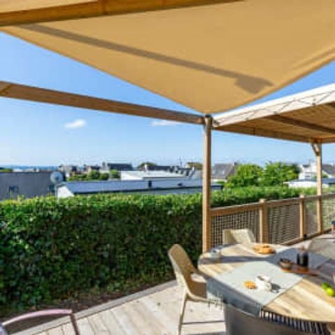 Mobilheim 4 Personen - Cottage Ozeanblick 4p 2ch Premium