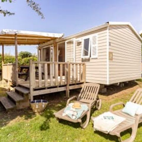 Stacaravan 6 personen - Huisje Doëlan 4p 2ch ***