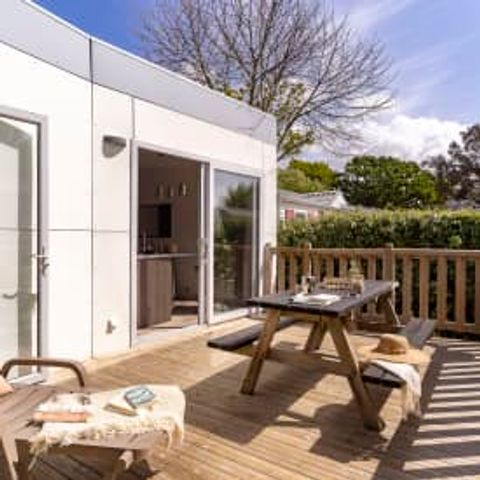 Stacaravan 6 personen - Cottage Duo 2p 1bed ** (in het Frans)