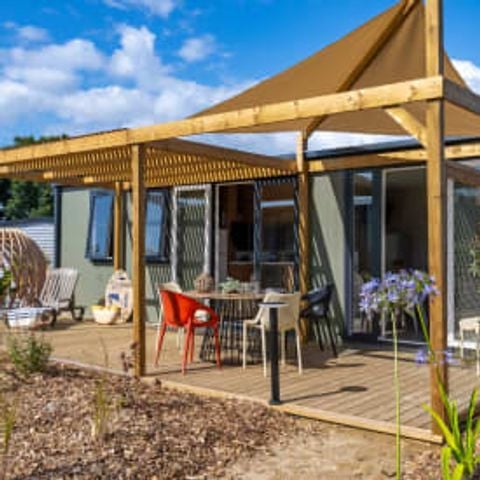 Mobilhome 6 personnes - Cottage Korrigan 6p 3ch Premium
