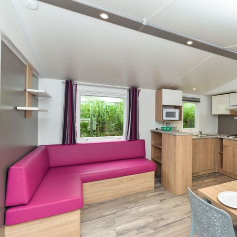 Mobile home 4 persons - Mobile-home Morgane Premium 33m² (2 bedrooms) + covered terrace 4 pers