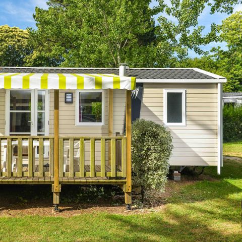 CASA MOBILE 4 persone - Casa mobile Morgane Premium 33m² (2 camere) + terrazza coperta 4 pers.