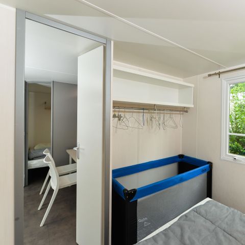 Mobilheim 4 Personen - Mobilheim Lancelot Standard 25m² (2 Zimmer) + halbüberdachte Terrasse 4 Pers.
