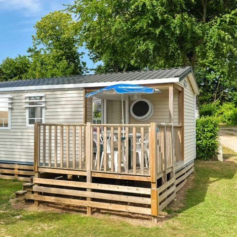 MOBILHOME 6 personnes - Mobil home Arthur Confort 29m² (3 chambres) + terrasse semi-couverte 4/6 pers