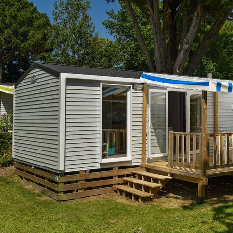 BUNGALOW 4 personnes - Mobil-home Perceval Standard 29m² (2 chambres) + terrasse couverte + TV