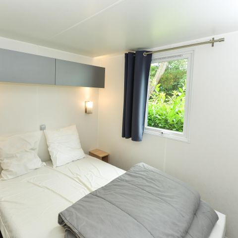 Stacaravan 5 personen - Stacaravan Perceval Standard 29m² (2 kamers) + overdekt terras + TV 4/5 pers