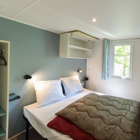 Mobilheim 4 Personen - Mobilheim Caélia Standard 27m² (2 Zimmer) + überdachte Terrasse / Fußgängerzone 4 Pers.