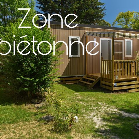 CASA MOBILE 4 persone - Casa mobile Caélia Standard 27m² (2 camere) + terrazza coperta / Zona pedonale 4 pers.