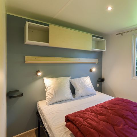 Stacaravan 6 personen - Stacaravan Caélia Confort 31m² (3 kamers) + overdekt terras / Voetgangerszone 4/6 pers