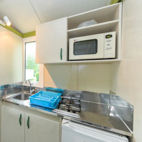 CHALET 5 personnes - Chalet Standard 25m² (2 chambres ) + terrasse couverte 5 pers