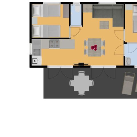 Mobilheim 4 Personen - Seestern