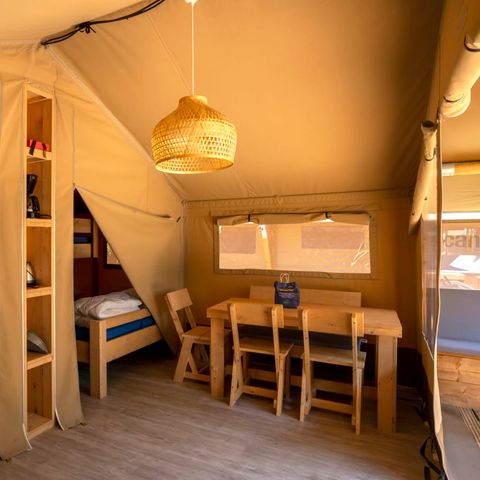 Alojamiento 5 personas - Tienda de safari Rouget