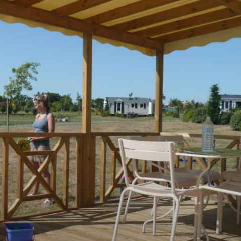 Stacaravan 6 personen - Huitre