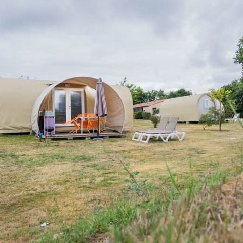 Glampingtent 4 personen - Bungalowtent Crevette