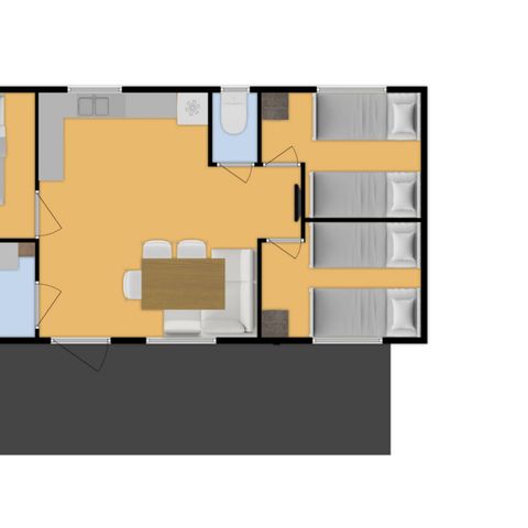 MOBILHOME 6 personas - Mobil home Brochet