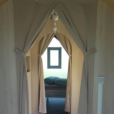 Glamping tent 4 persons - COCO SWEET - Without sanitary facilities