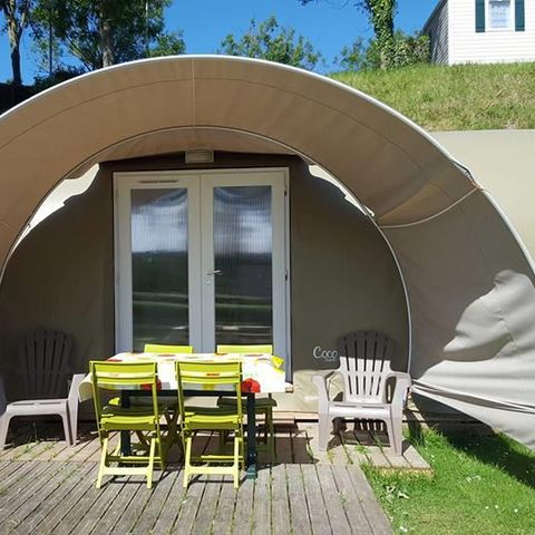 CANVAS BUNGALOW 4 people - COCO SWEET, without sanitary facilities