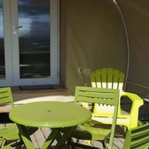Glamping tent 4 persons - COCO SWEET - Without sanitary facilities