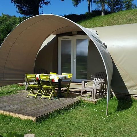 Glamping tent 4 persons - COCO SWEET - Without sanitary facilities
