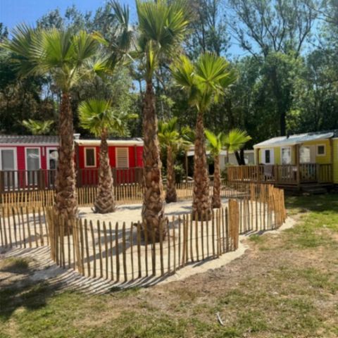 Mobile home 4 persons - PIKI LODGE- 2 bedrooms 1 games room Clim TV LV