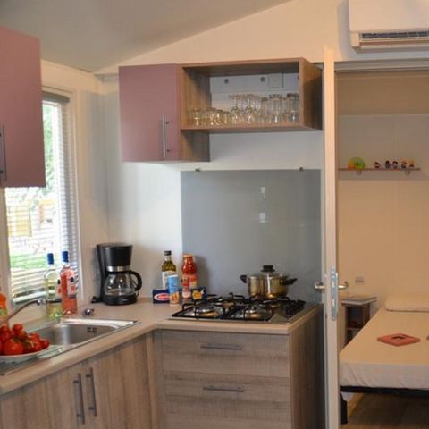 Stacaravan 7 personen - Happy Premium