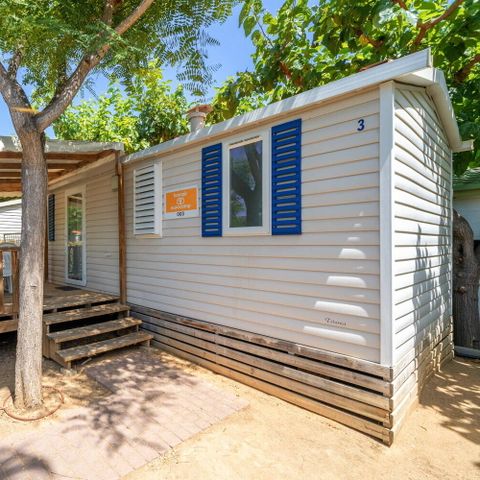 BUNGALOW 4 personnes - Classic | 2 Ch. | 4 Pers. | Terrasse Lounge | 1 SDB | Clim.