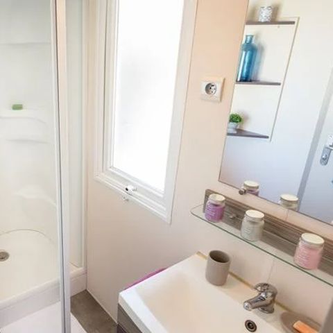 Mobilheim 6 Personen - Mobilheim | Classic | 2 Zi. | 4/6 Pers. | Erhöhte, nicht überdachte Terrasse | Clim.