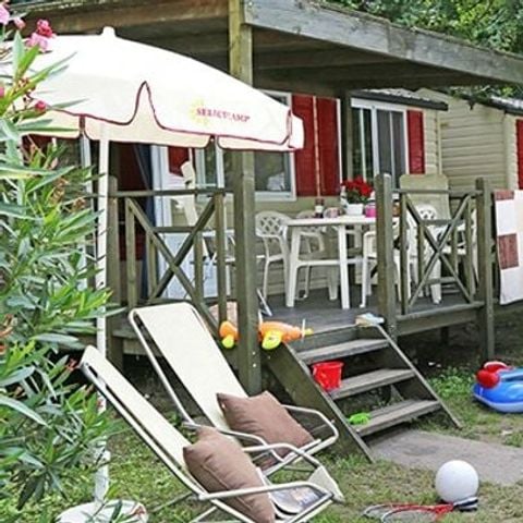 Mobilheim 6 Personen - Mobilheim | Classic | 2 Zi. | 4/6 Pers. | Hochterrasse | Klim.