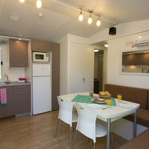 MOBILHOME 6 personas - Mobil-home | Clásico | 3 Dormitorios | 4/6 Pers. | Terraza elevada | Aire acondicionado.